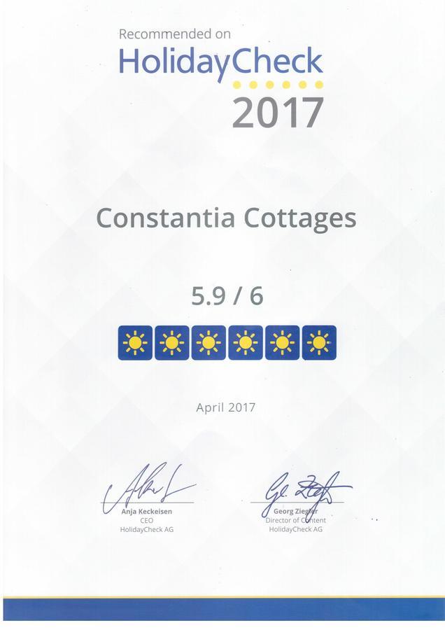 Constantia Cottages Dış mekan fotoğraf